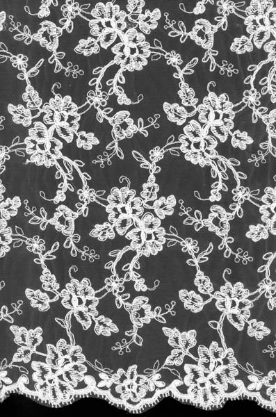 CORDED LACE - WHITE
